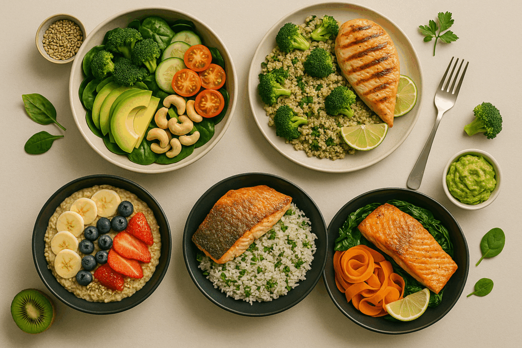 A picture of a delicious foods on the table